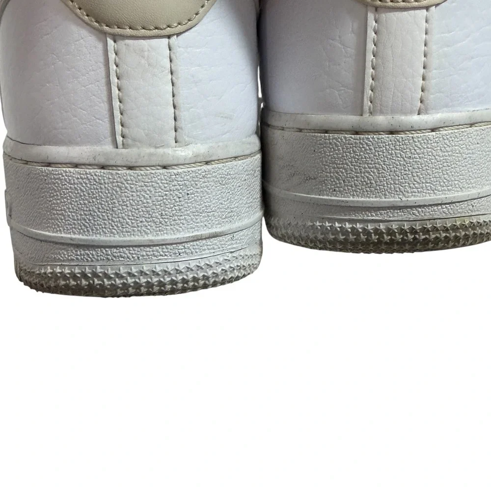 Nike Air Force‎ 1 Low Women Size 8 White Beige AF1 Sneakers